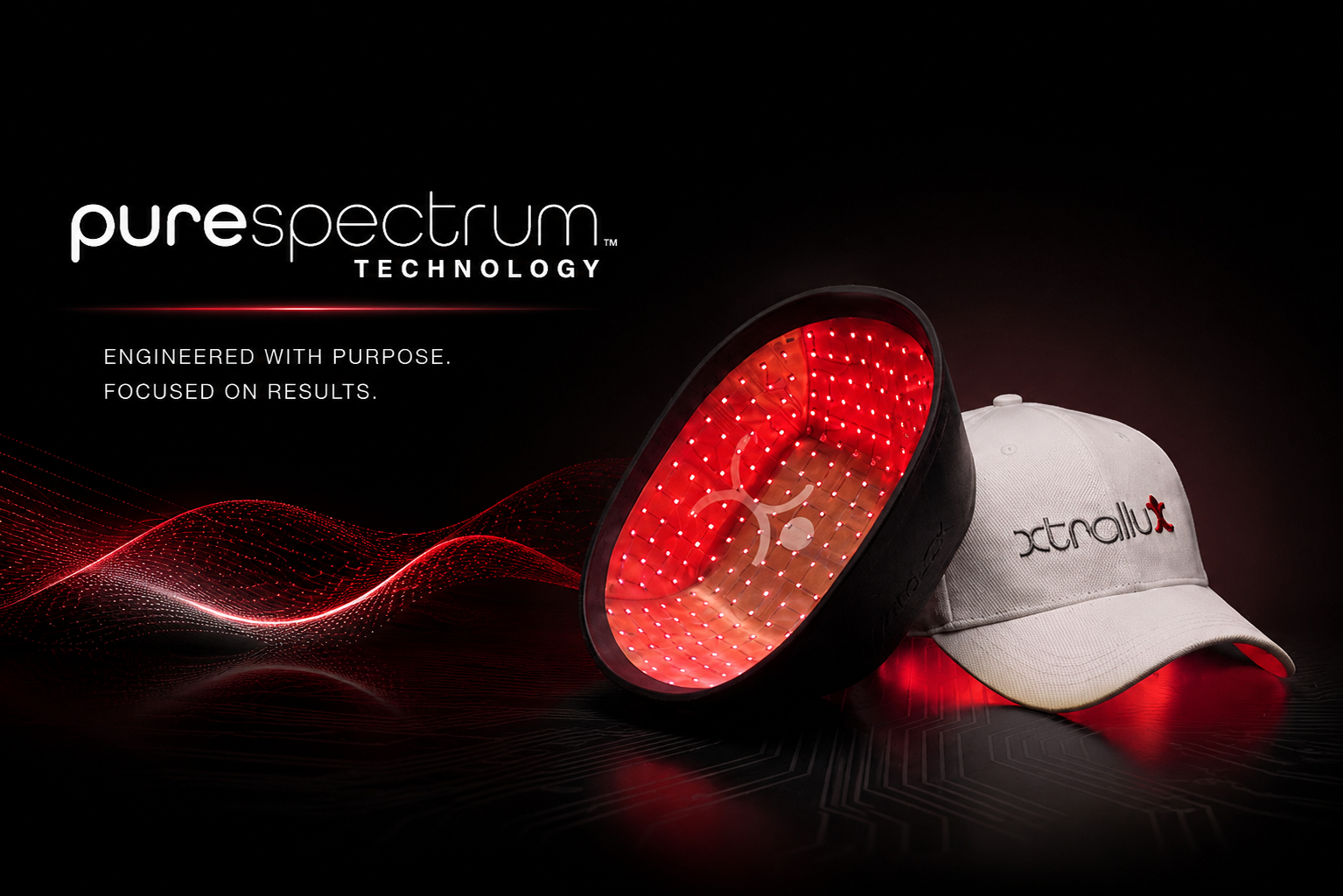 Pure-Spectrum Laser Cap