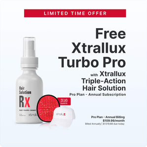 Xtrallux RX Triple Action Hair Solution Subscription